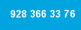 928 366 33 76 928 366 33 76
